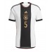 Cheap Germany Thilo Kehrer #5 Home Football Shirt World Cup 2022 Short Sleeve